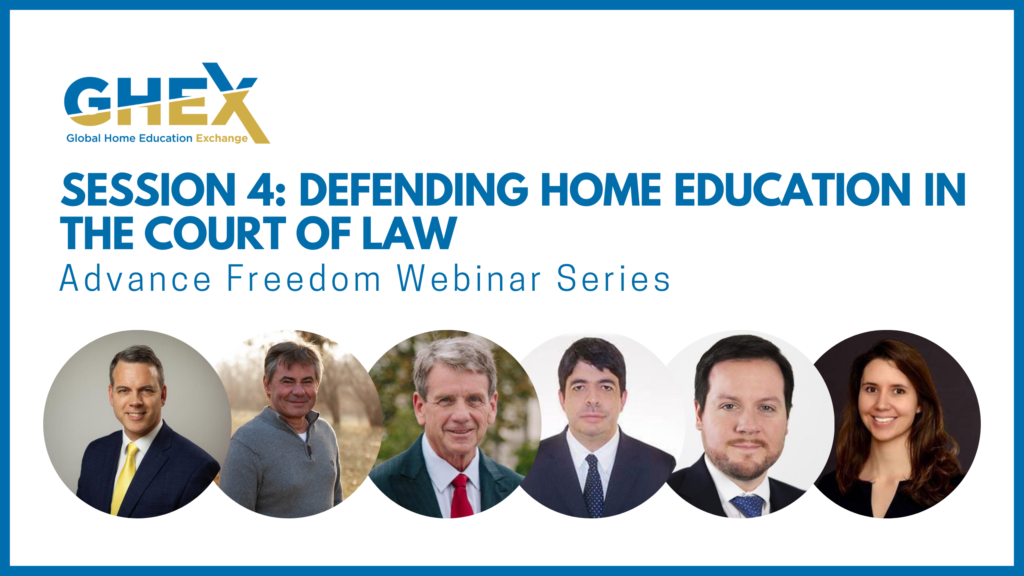 Session 4: Defending Home Education in the Court of Law